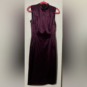 Vintage! DOLCE & GABBANA plum dress. Size 44